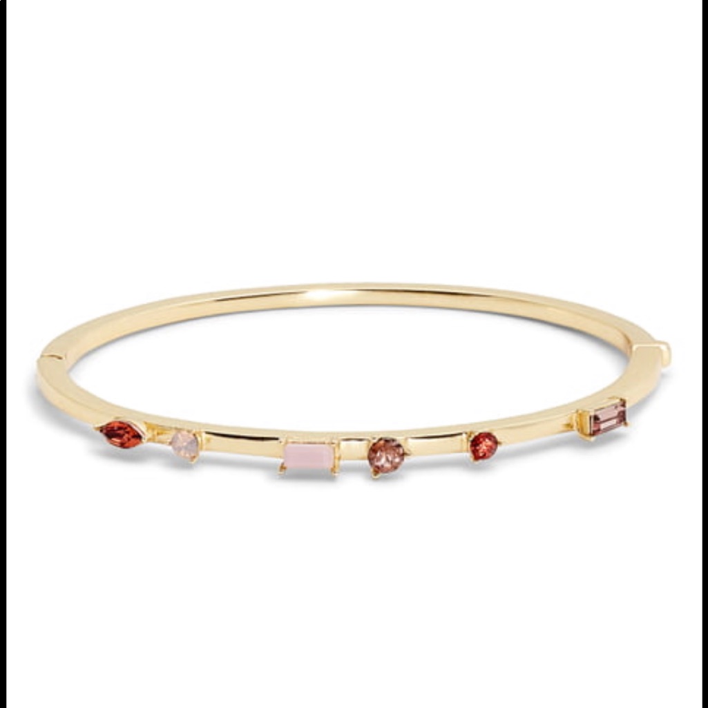 Sole Society Glass Bangle Bracelet